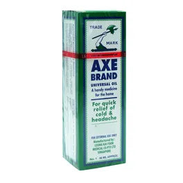 axe brand oil , oil, cold and headache