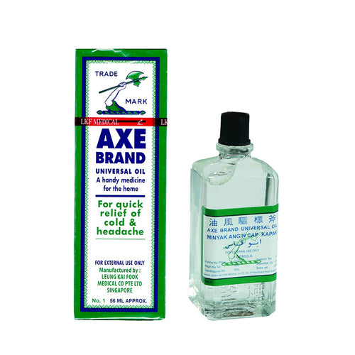 axe brand oil , oil, cold and headache