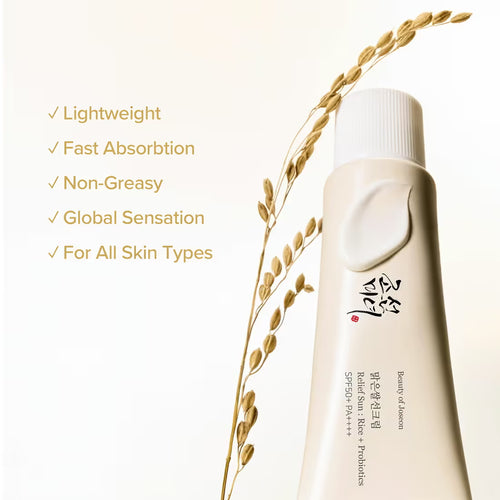 Beauty of Joseon Relief Sun : Rice + Probiotics (SPF50+ PA++++)