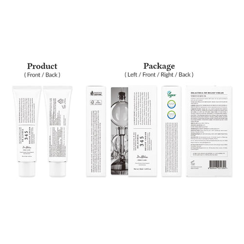 Dr.Althea 345 Relief Cream | Daily Face Moisturizer for Soothing Recovery and Blemish Care with PDRN & Niacinamide | Korean Vegan Skincare for All Skin Types | 50ml (Pack of 1)